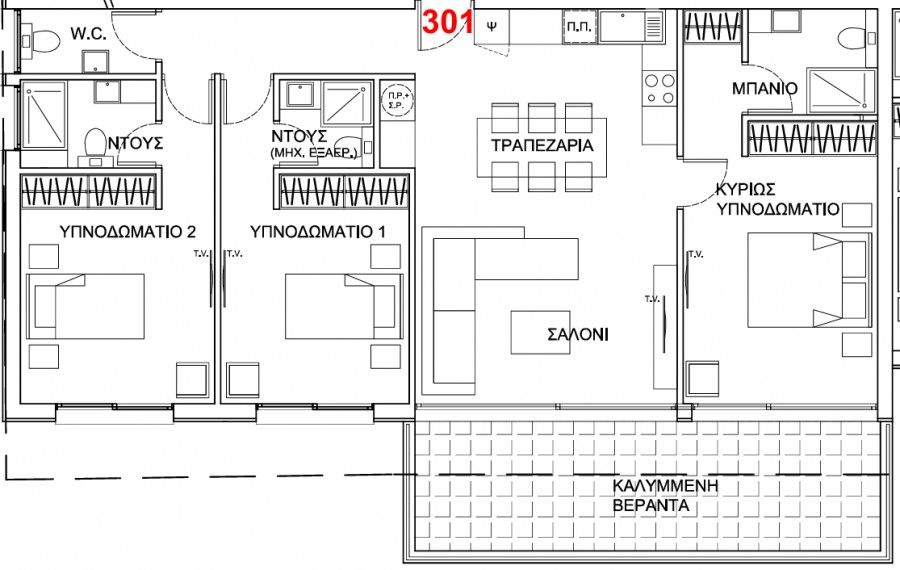 Apartment in Limassol, Cyprus, 85 m² - picture 1