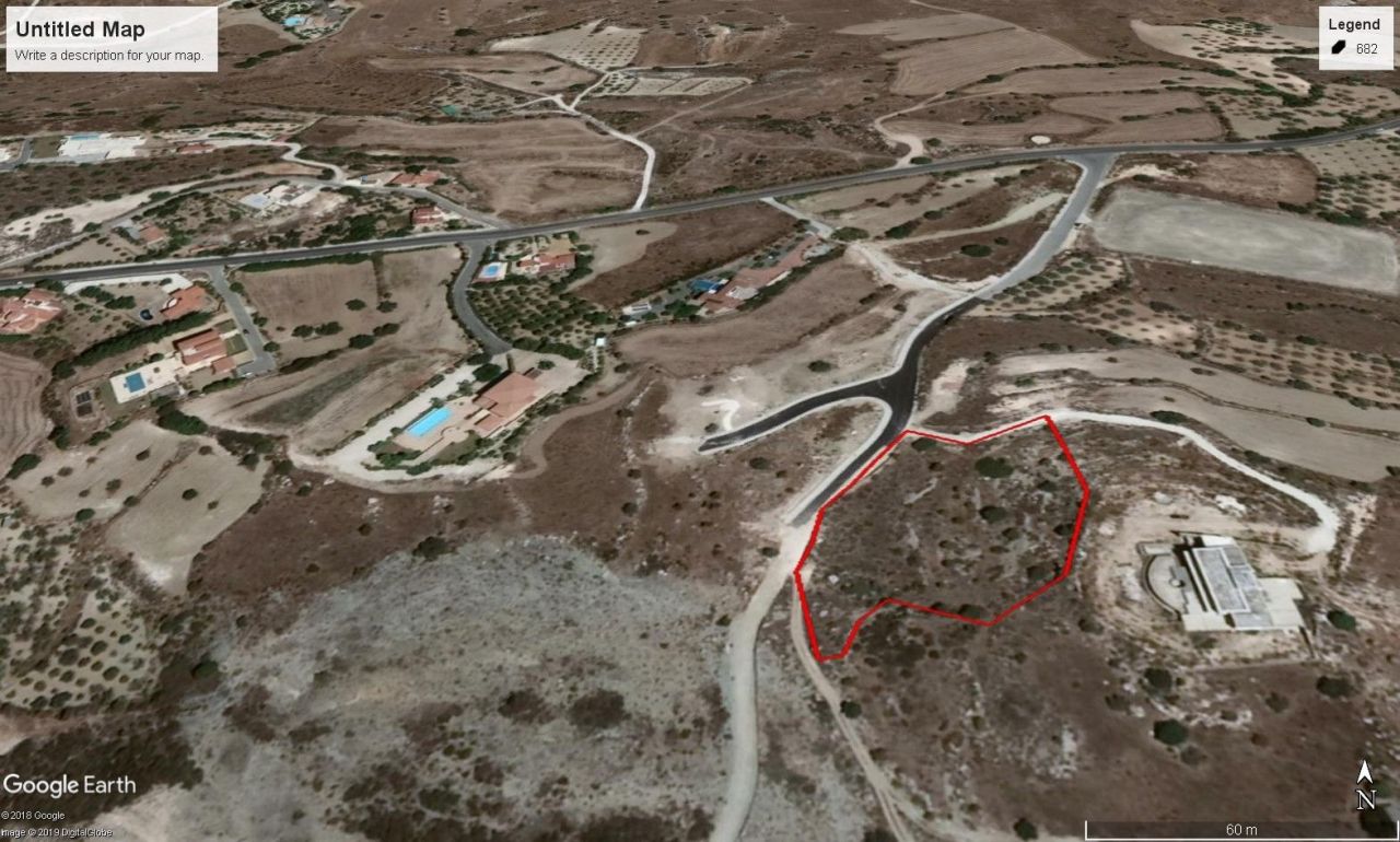 Grundstück in Paphos, Zypern, 4 961 m² - Foto 1