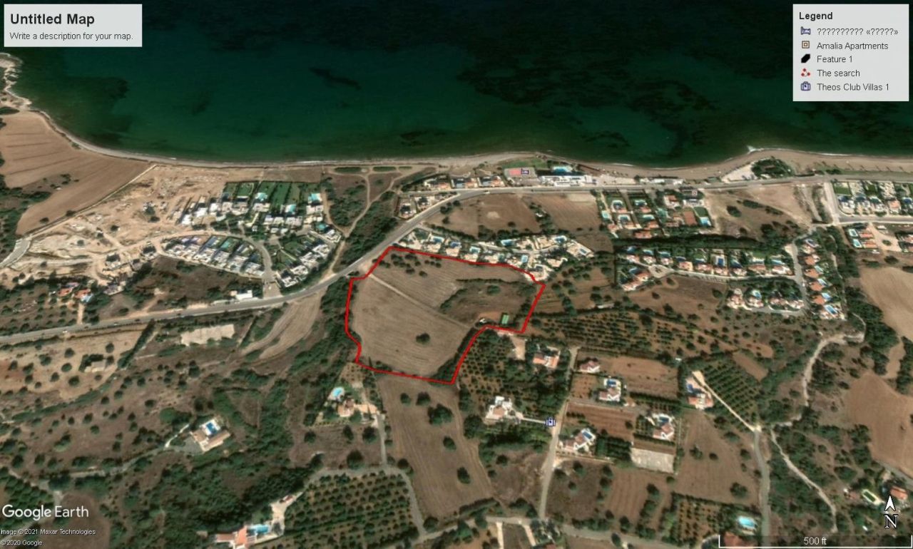 Terreno a Paphos, Cipro, 24 415 m2 - foto 1