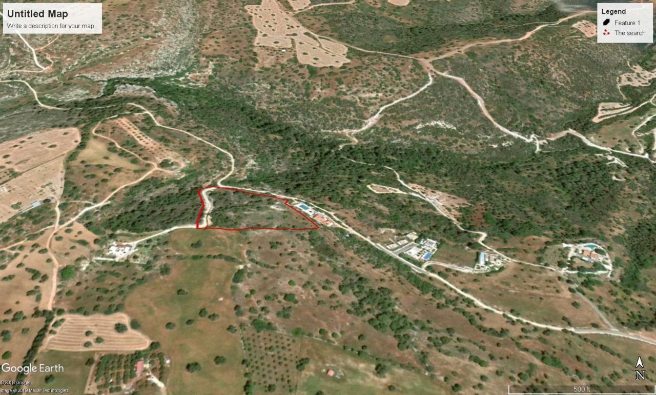 Land in Paphos, Cyprus, 12 710 m² - picture 1
