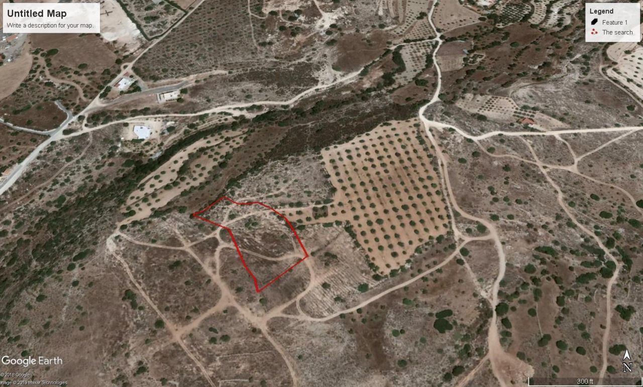 Grundstück in Paphos, Zypern, 6 206 m² - Foto 1