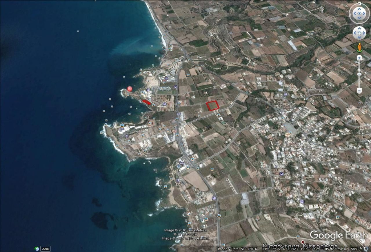 Terreno en Pafos, Chipre, 5 909 m² - imagen 1