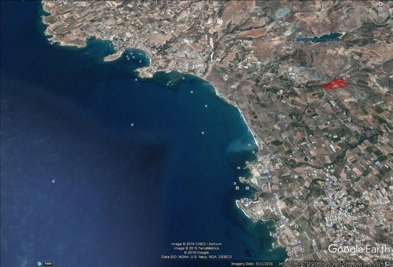 Terreno en Pafos, Chipre, 54 517 m² - imagen 1