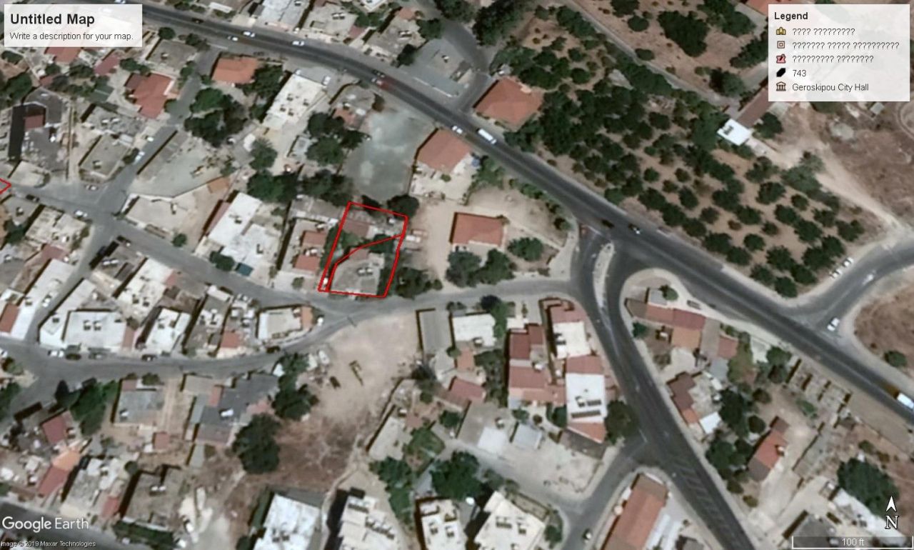 Grundstück in Paphos, Zypern, 574 m² - Foto 1