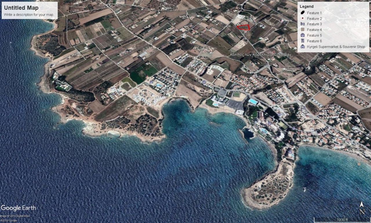Terreno en Pafos, Chipre, 4 725 m² - imagen 1