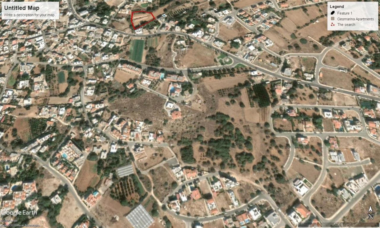 Grundstück in Paphos, Zypern, 2 520 m² - Foto 1