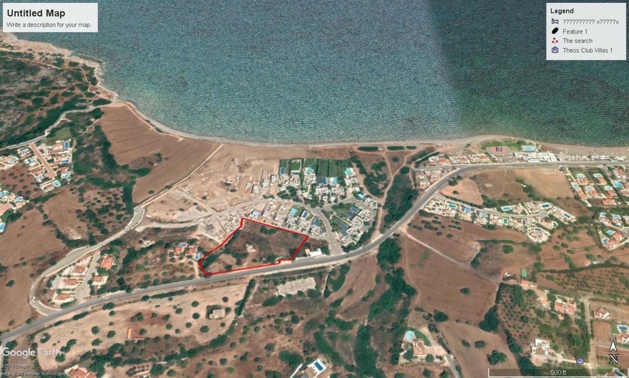 Grundstück in Paphos, Zypern, 7 962 m² - Foto 1