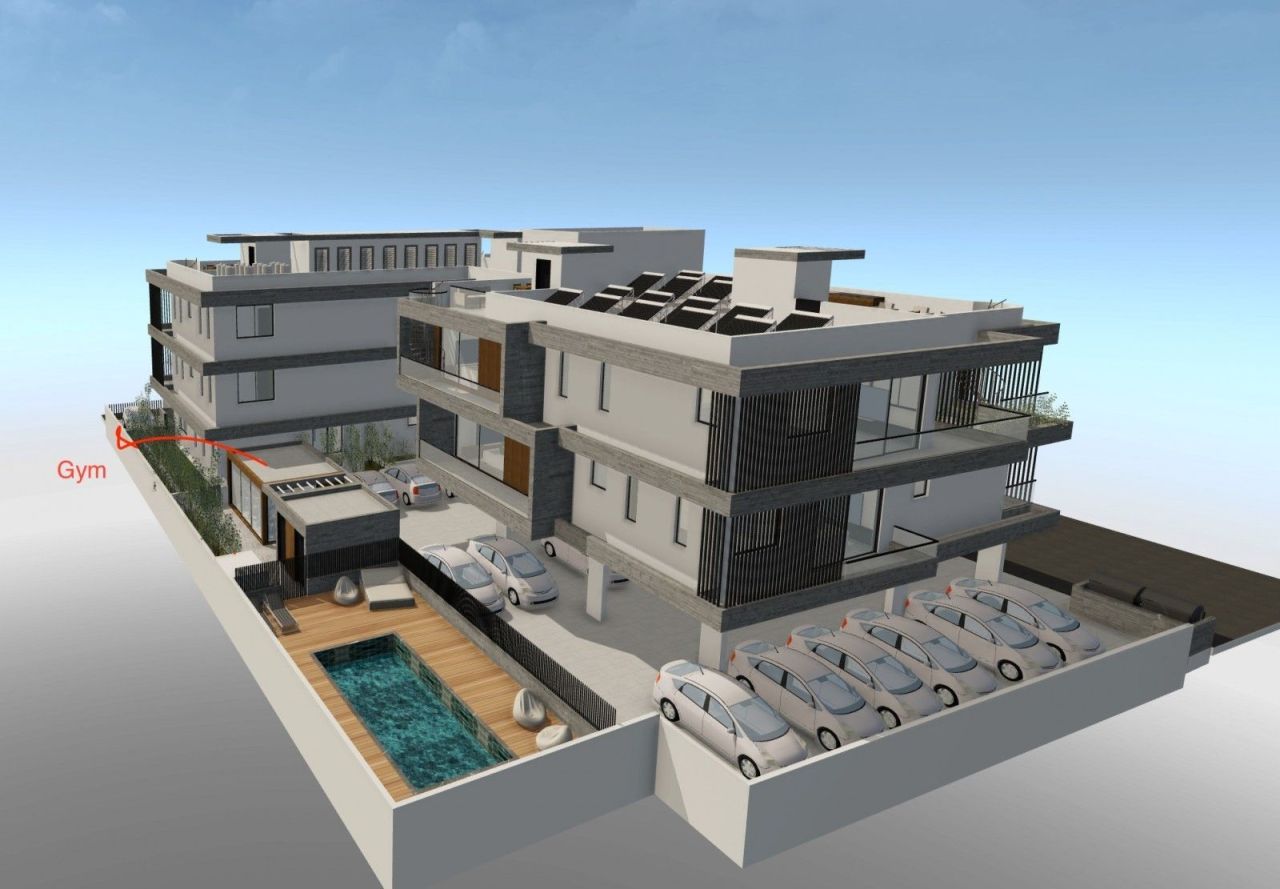 Apartment in Larnaka, Zypern, 67 m² - Foto 1