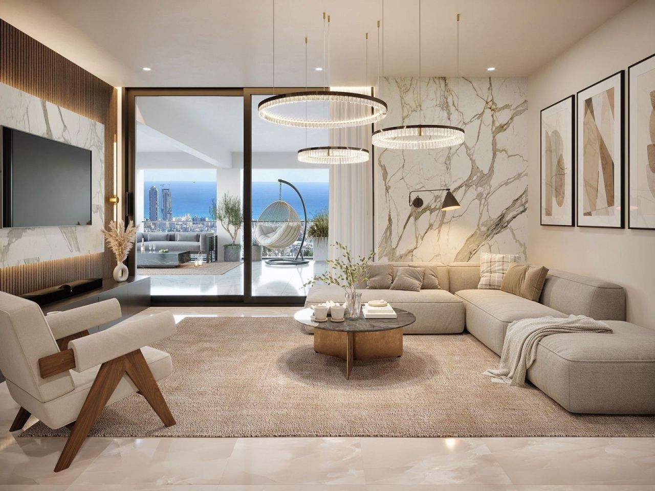 Penthouse in Limassol, Cyprus, 102 m² - picture 1