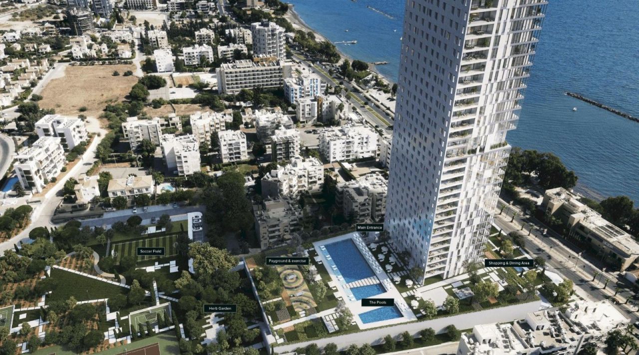 Apartment in Limassol, Cyprus, 165 m² - picture 1