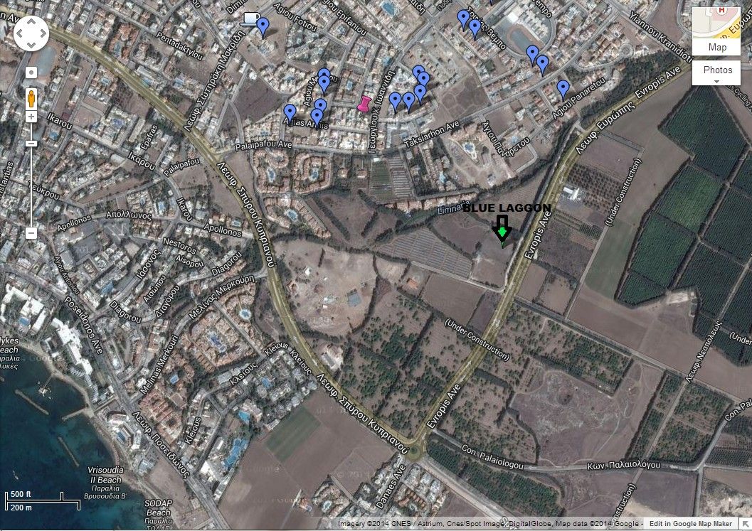 Grundstück in Paphos, Zypern, 6 839 m² - Foto 1