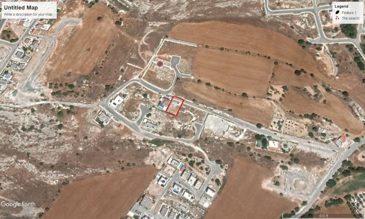 Terrain à Paphos, Chypre, 634 m² - image 1