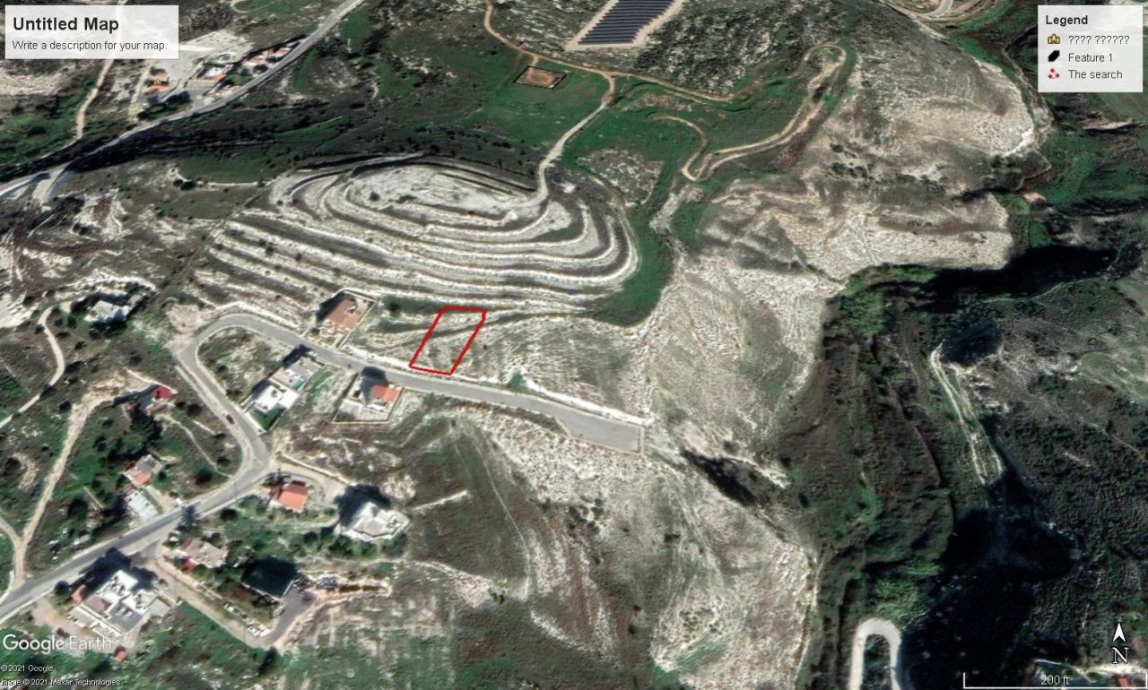 Grundstück in Paphos, Zypern, 714 m² - Foto 1
