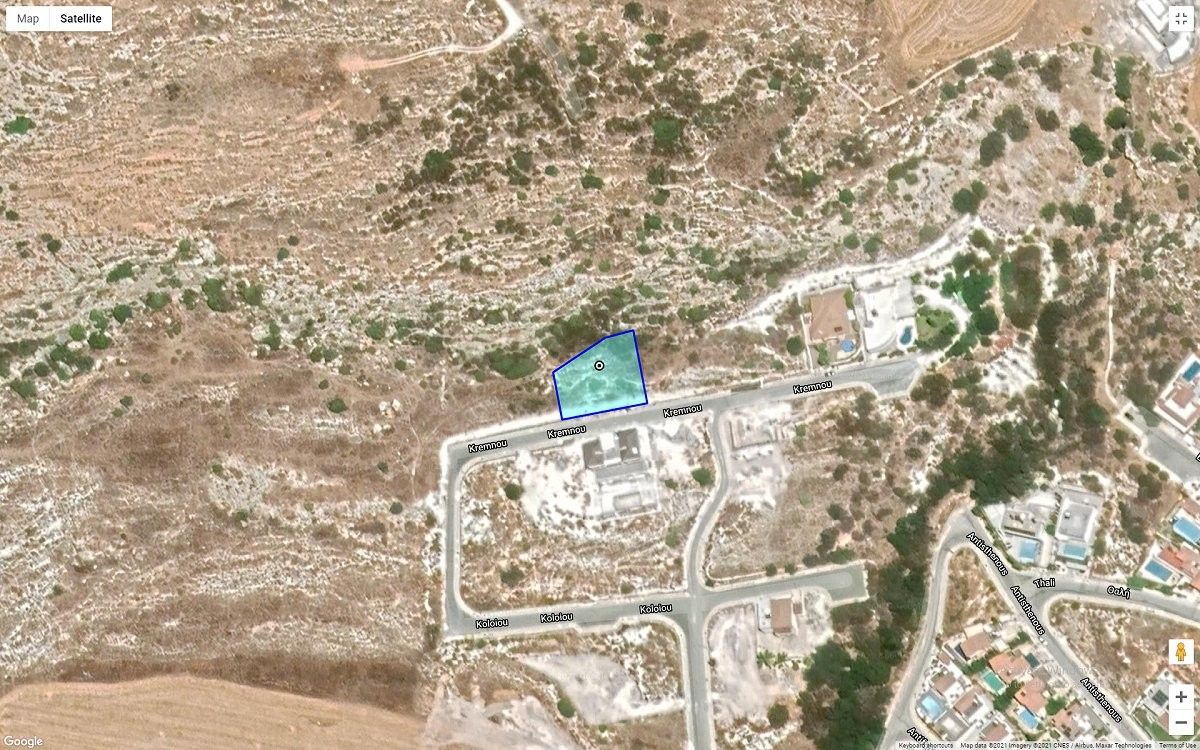 Land in Paphos, Cyprus, 861 m² - picture 1