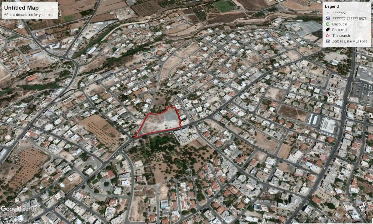 Terreno a Paphos, Cipro, 16 400 m2 - foto 1