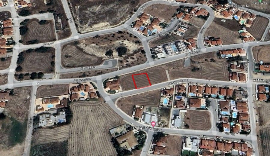 Grundstück in Larnaka, Zypern, 600 m² - Foto 1