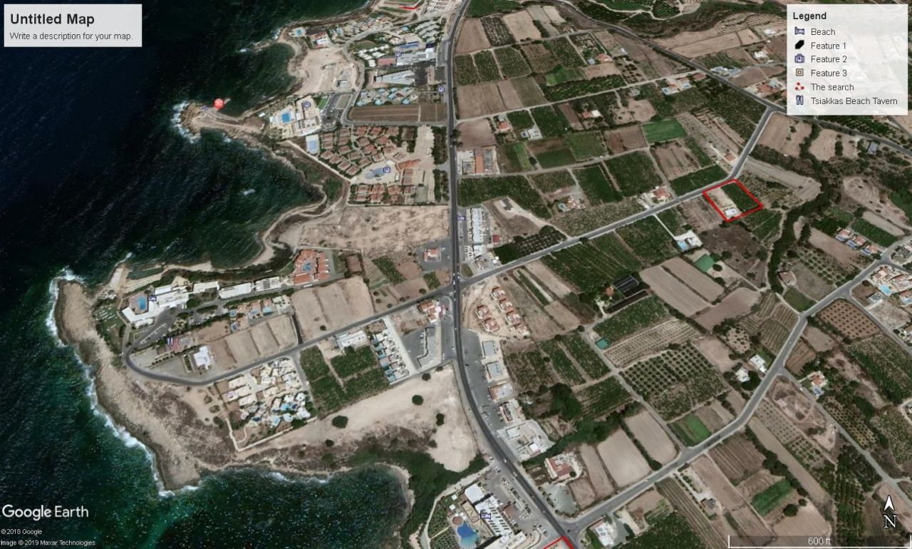 Terreno en Pafos, Chipre, 870 m² - imagen 1