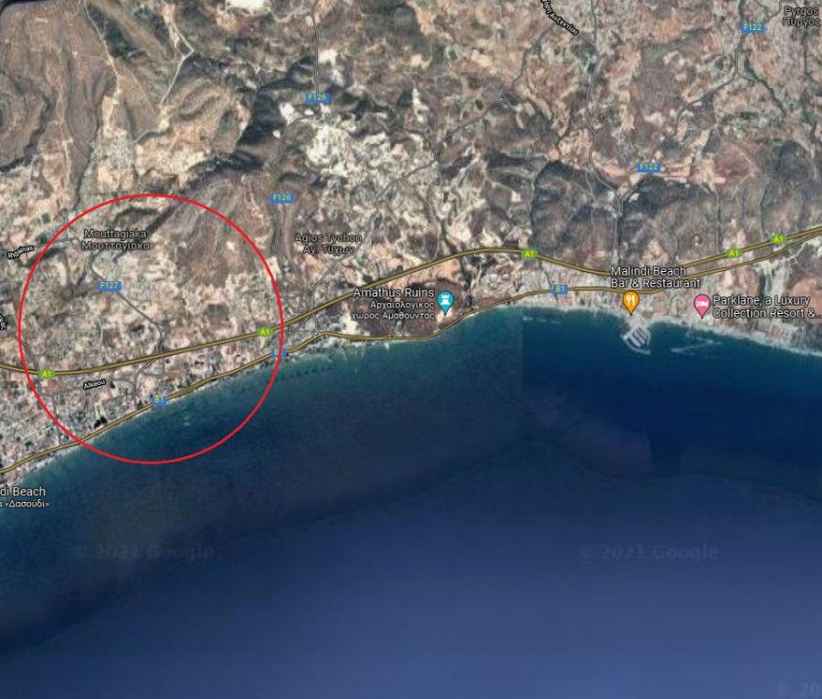 Terreno a Limassol, Cipro, 1 550 m2 - foto 1
