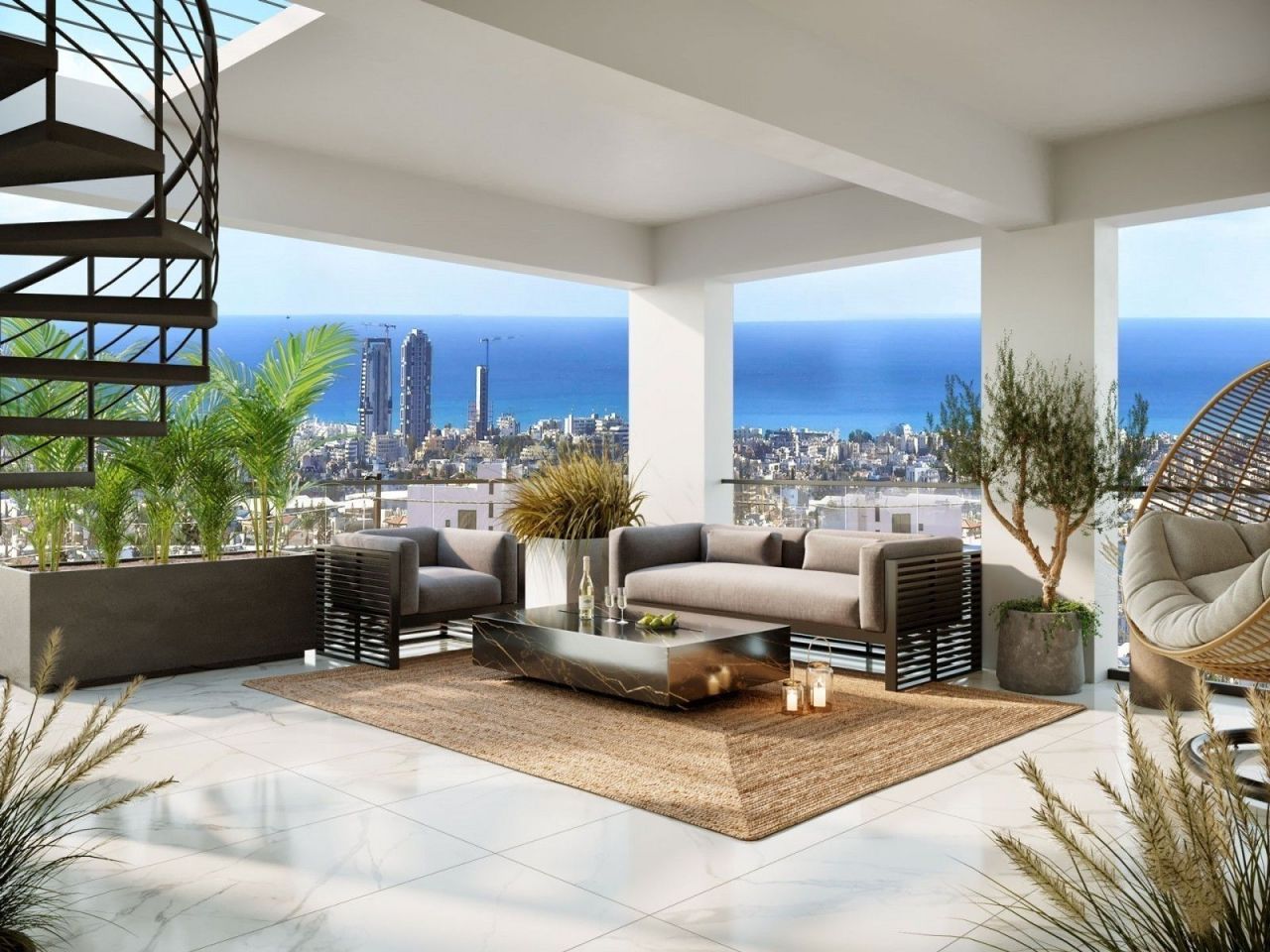Penthouse in Limassol, Zypern, 111 m² - Foto 1