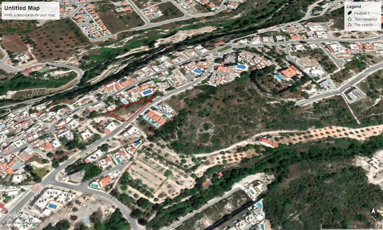 Land in Paphos, Cyprus, 1 066 m² - picture 2