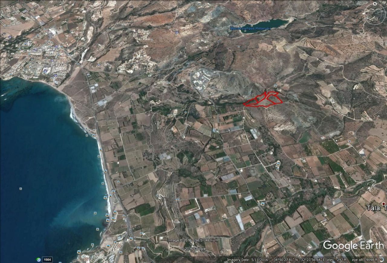 Terreno a Paphos, Cipro, 54 517 m2 - foto 2