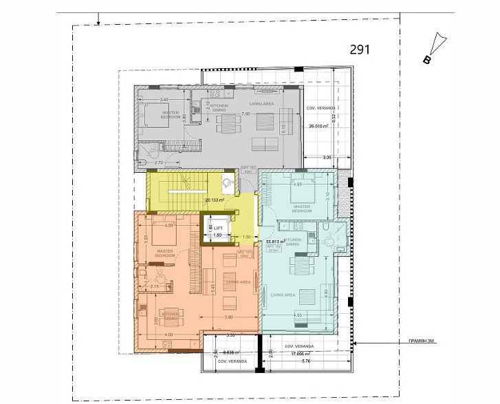 Apartment in Limassol, Zypern, 66 m² - Foto 2