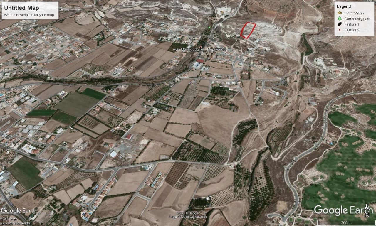 Terreno a Paphos, Cipro, 7 300 m2 - foto 2