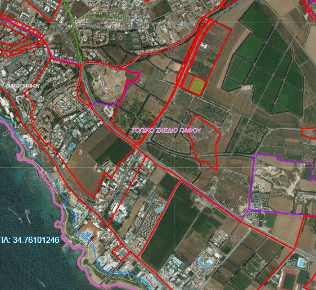 Grundstück in Paphos, Zypern, 10 049 m² - Foto 2