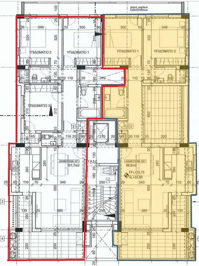 Appartamenti a Larnaca, Cipro, 117 m² - foto 3