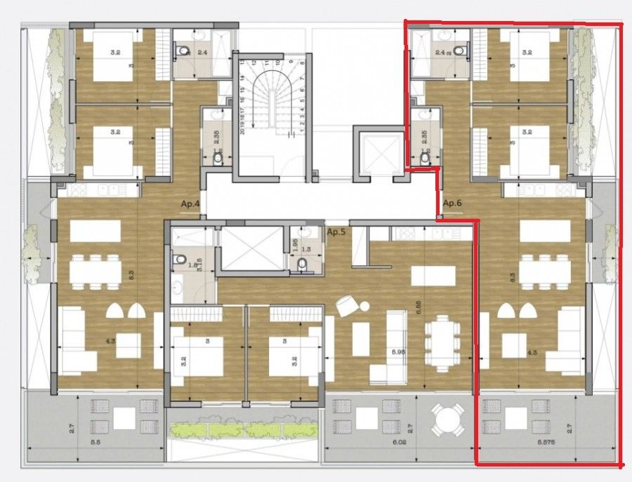 Apartment in Limassol, Zypern, 106 m² - Foto 3