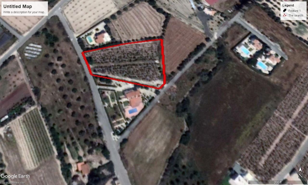 Grundstück in Paphos, Zypern, 4 725 m² - Foto 3