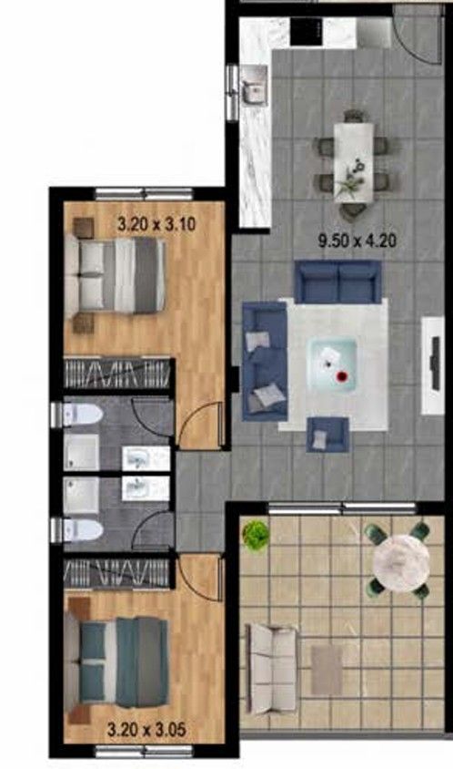 Appartement à Limassol, Chypre, 101 m² - image 3
