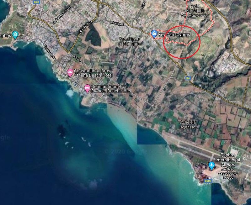 Terreno a Paphos, Cipro, 9 294 m2 - foto 4