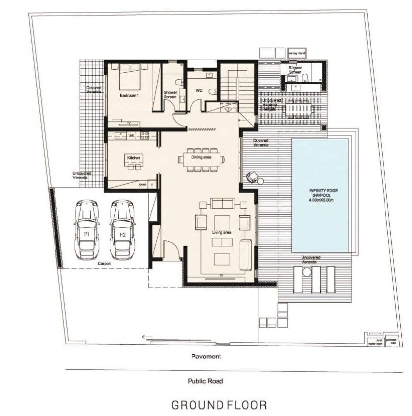 Villa in Paphos, Zypern, 428 m² - Foto 4