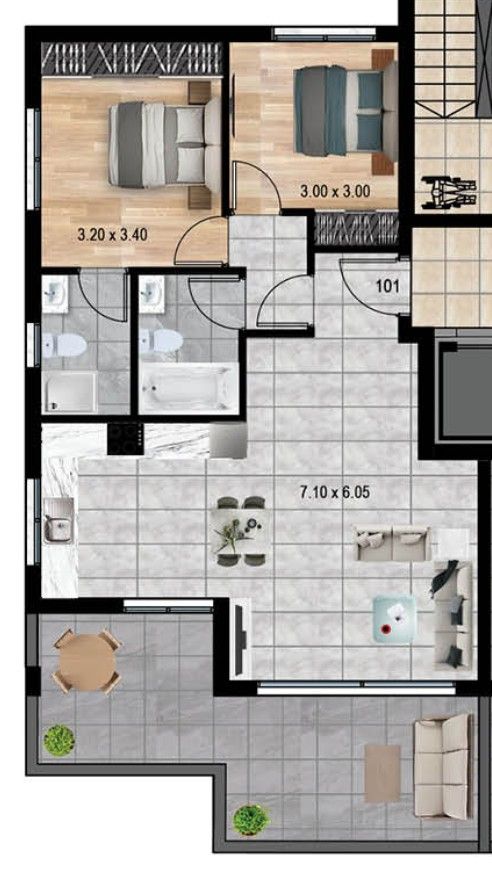 Apartment in Limassol, Cyprus, 103 m² - picture 4