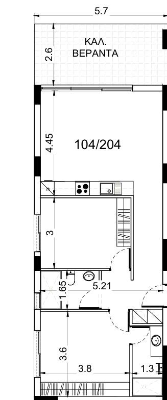 Appartamenti a Limassol, Cipro, 93 m² - foto 4