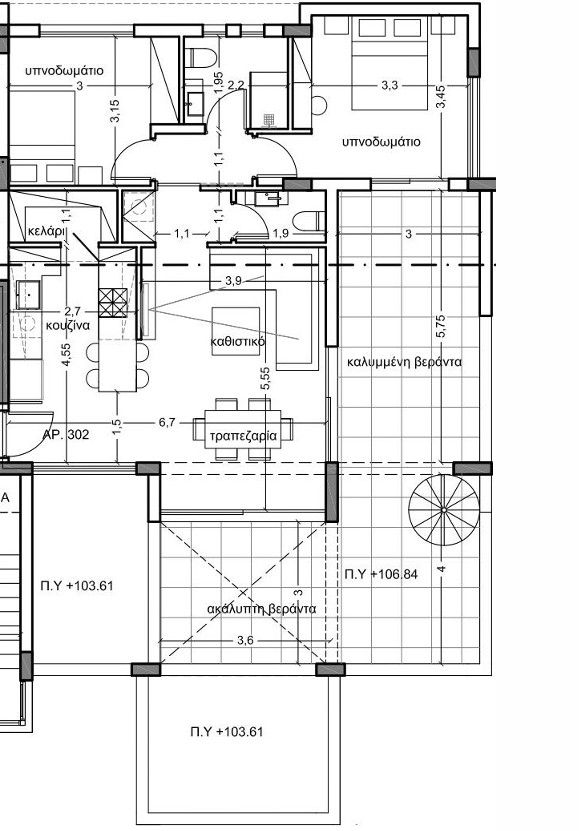 Attico a Limassol, Cipro, 102 m² - foto 4