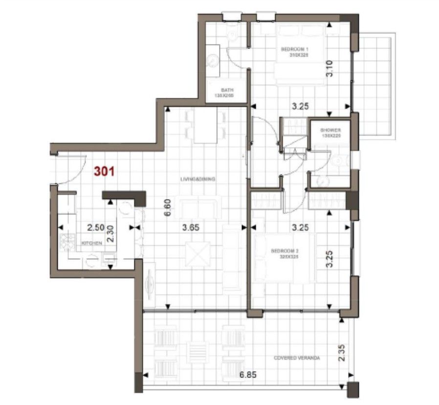 Appartement à Limassol, Chypre, 107 m² - image 4