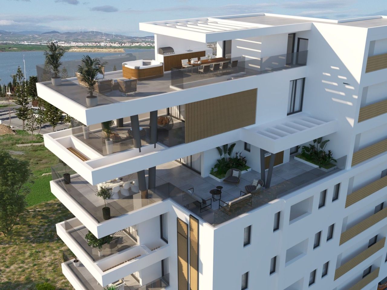 Attico a Larnaca, Cipro, 136 m² - foto 4