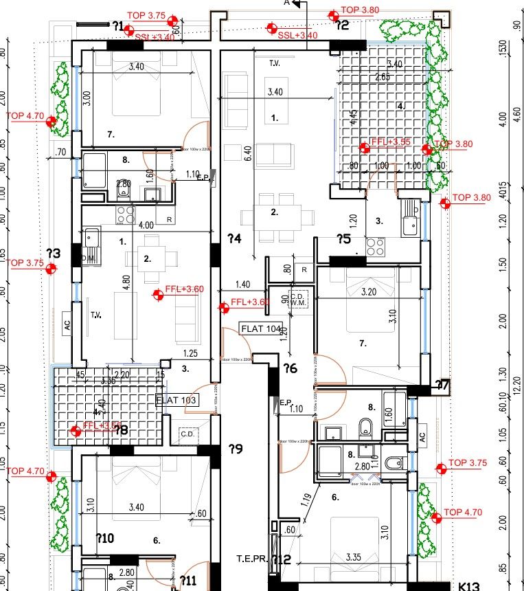 Apartment in Larnaca, Cyprus, 99 m² - picture 4