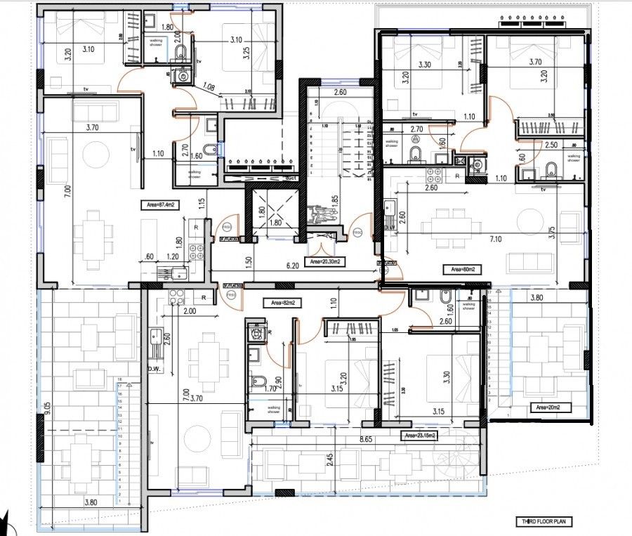 Attico a Larnaca, Cipro, 100 m² - foto 4