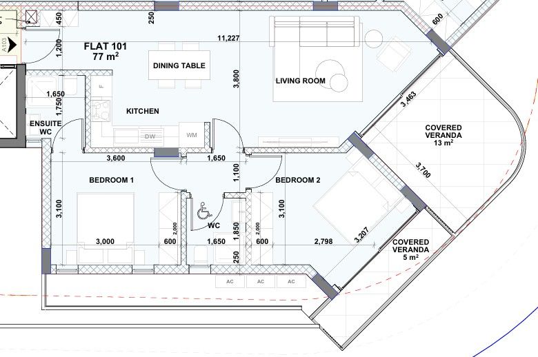 Apartment in Larnaka, Zypern, 99 m² - Foto 4