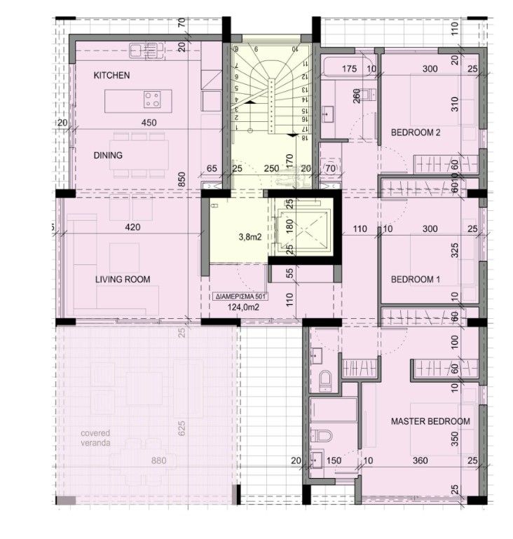 Ático en Lárnaca, Chipre, 154 m² - imagen 4