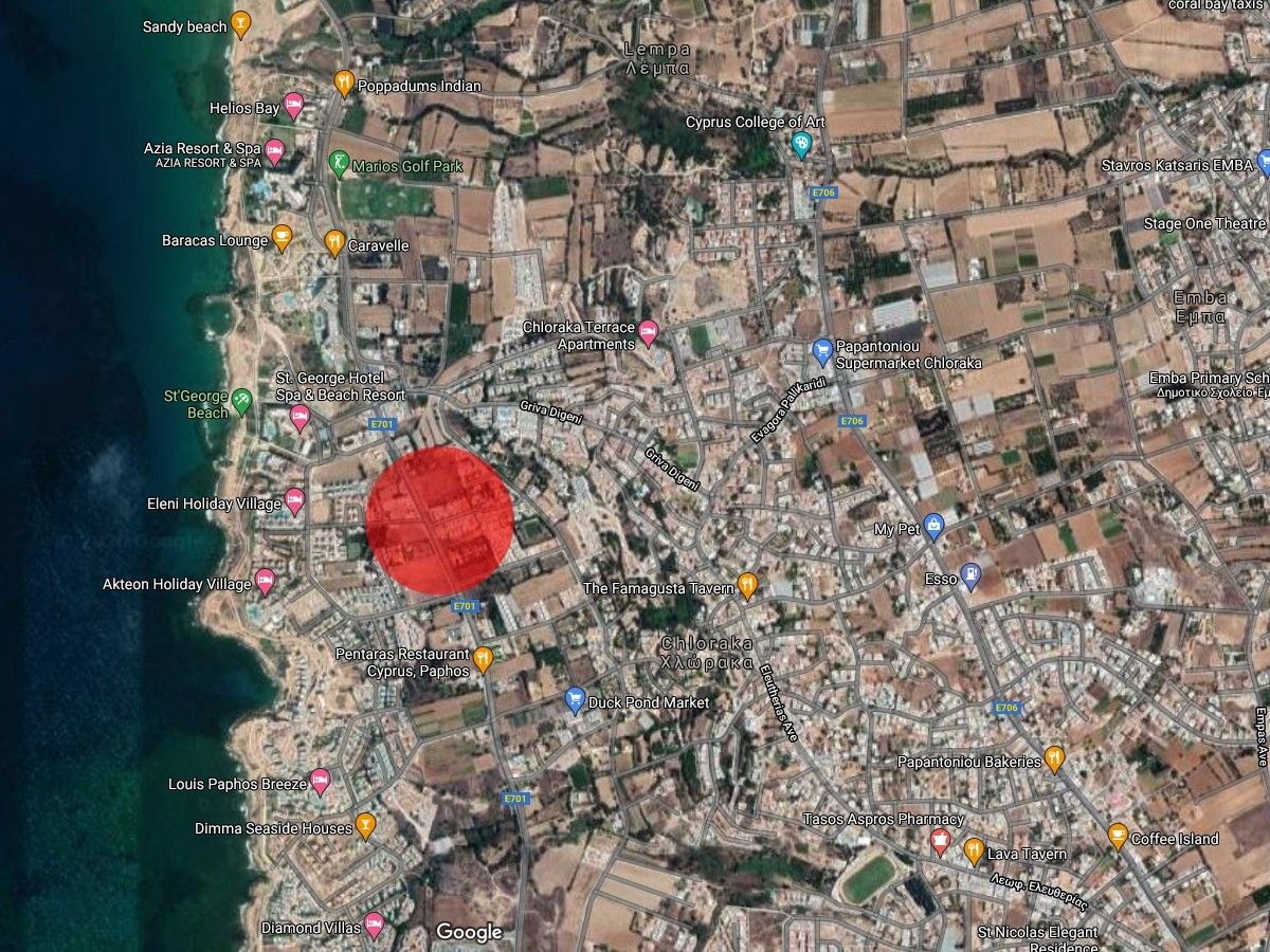 Terreno en Pafos, Chipre, 1 894 m² - imagen 4