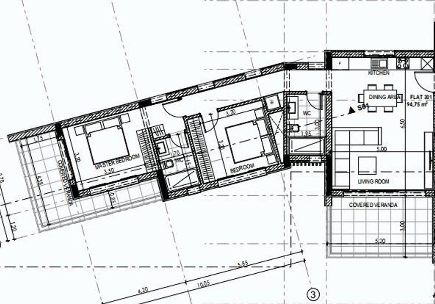 Apartment in Limassol, Cyprus, 124 m² - picture 5