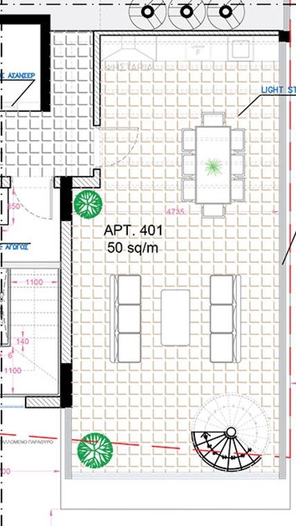 Attico a Larnaca, Cipro, 108 m² - foto 5