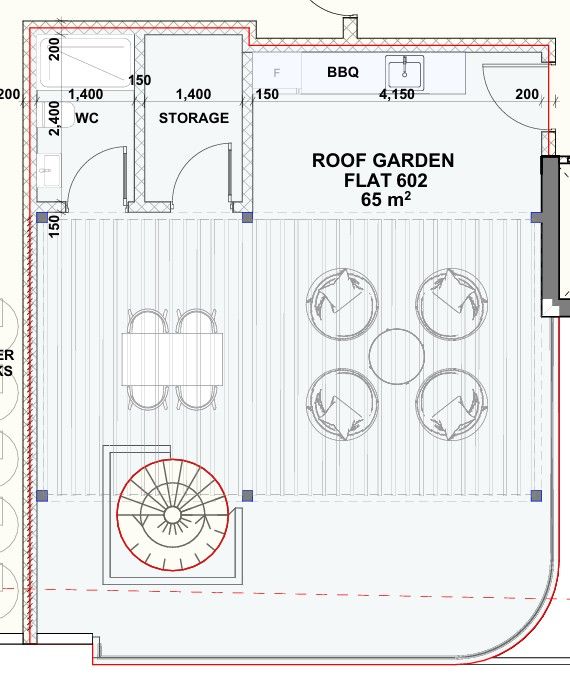 Penthouse in Larnaka, Zypern, 99 m² - Foto 5