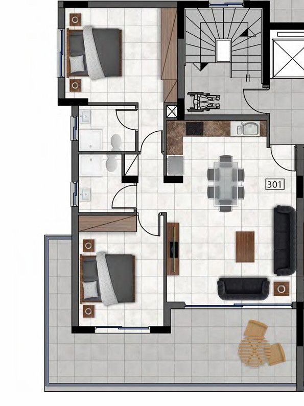 Appartamenti a Limassol, Cipro, 101 m² - foto 5