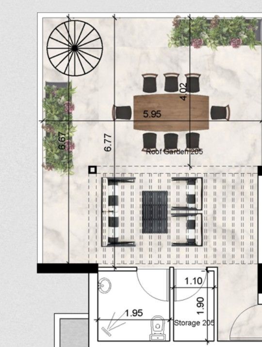 Attico a Larnaca, Cipro, 92 m² - foto 5