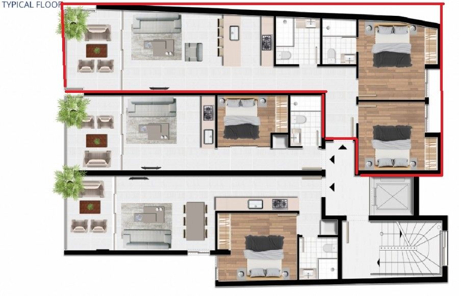 Apartment in Larnaca, Cyprus, 82 m² - picture 5